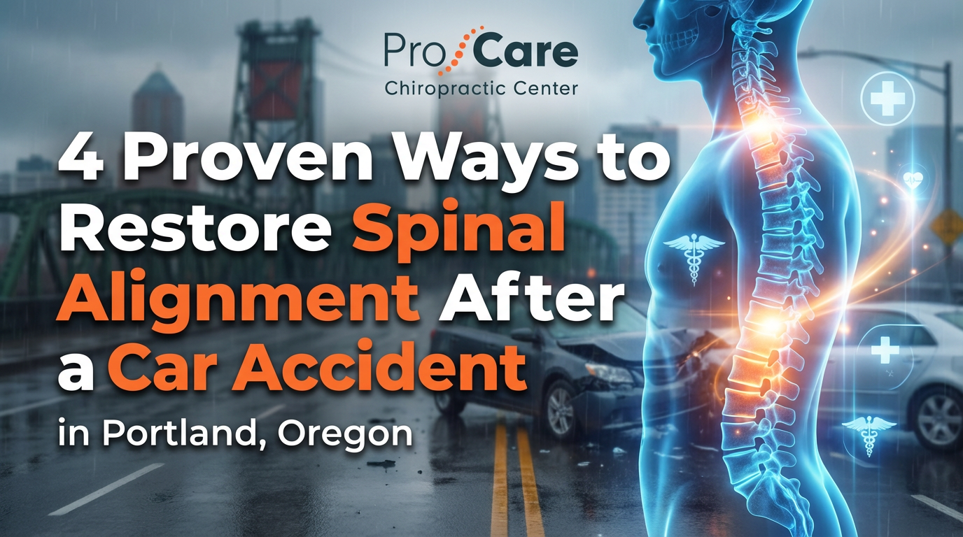 4 Proven Ways to Restore Spinal Alignment After a Car Accident in Portland, Oregon
