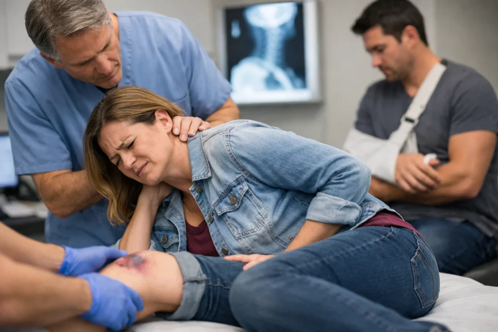 Common Auto Accident Injuries We Treat in Portland