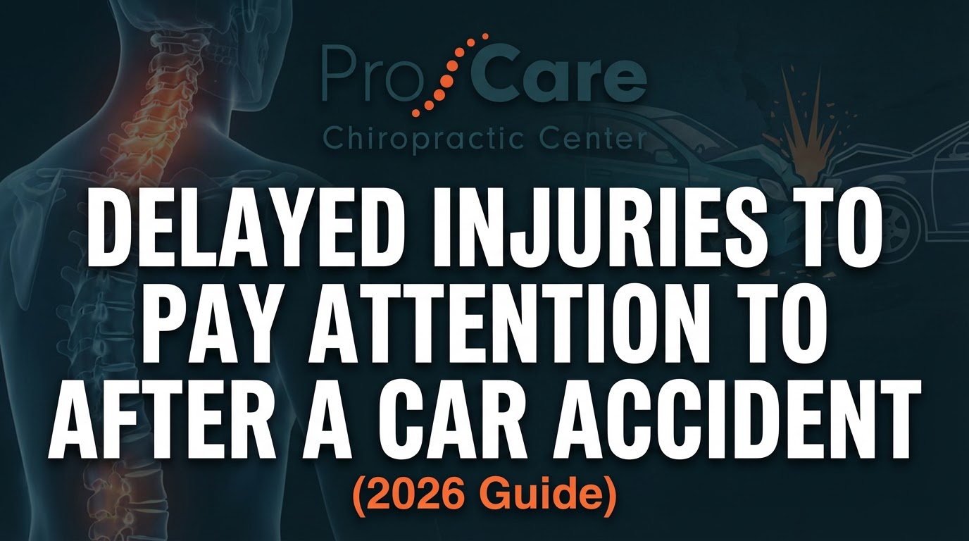 delayed injuries after a car accident