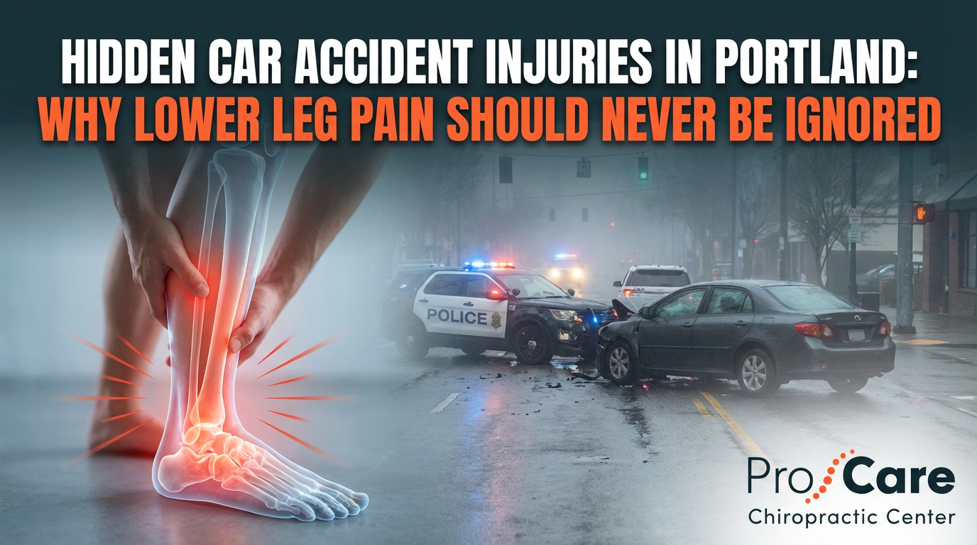 Lower Leg Pain After Car Accident
