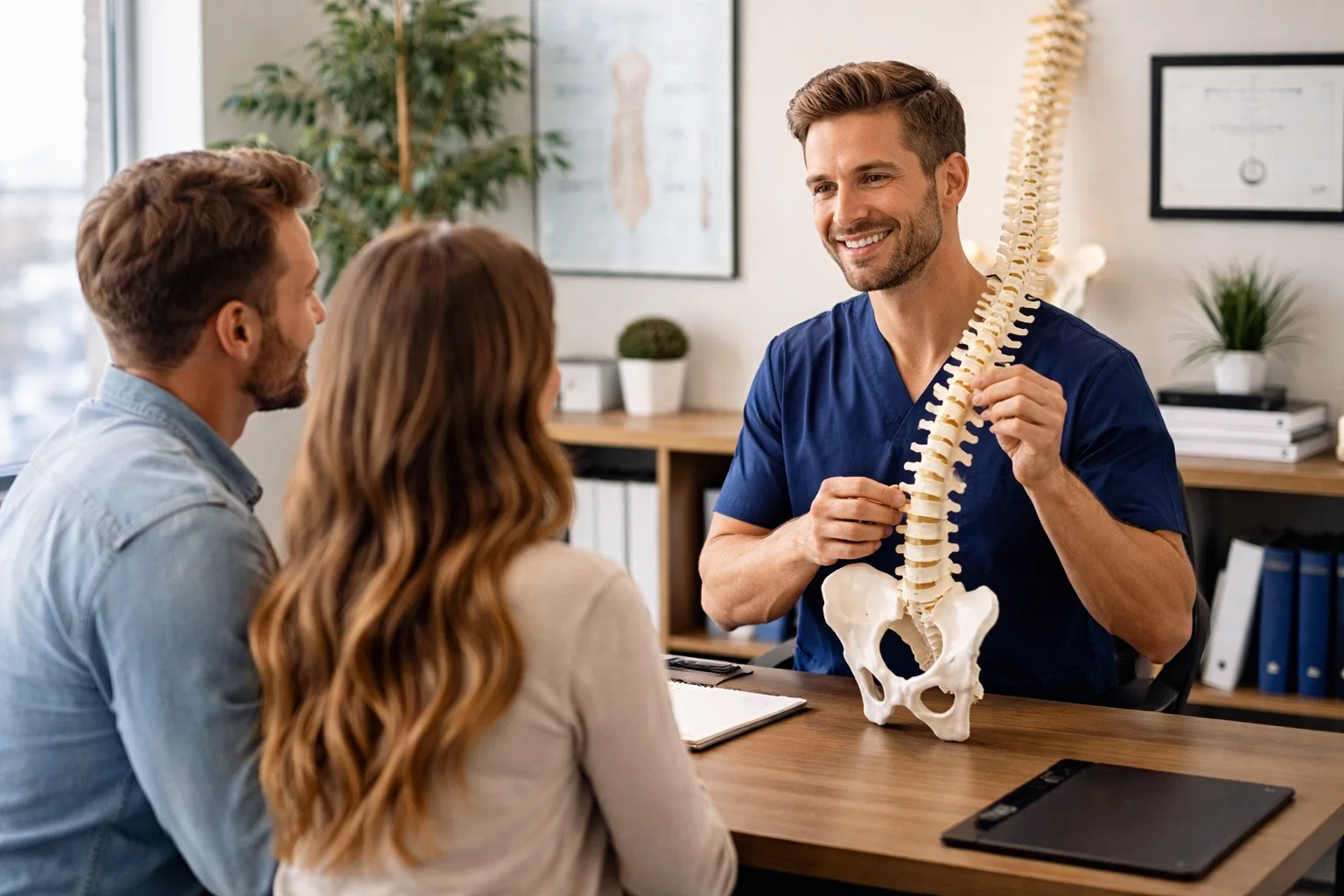 How to Find the Right Chiropractor in Portland, OR: 10 Important Things to Look For Before Booking an Appointment create a realstic image for the above heading without text note: i neeed one imae instead of collague