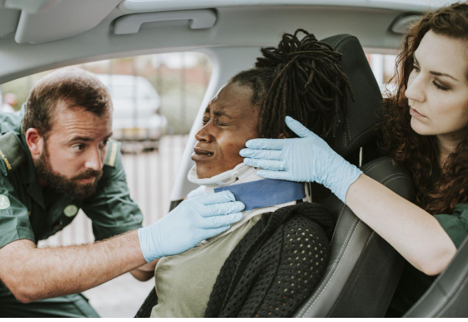 Injured Car Passenger in Portland