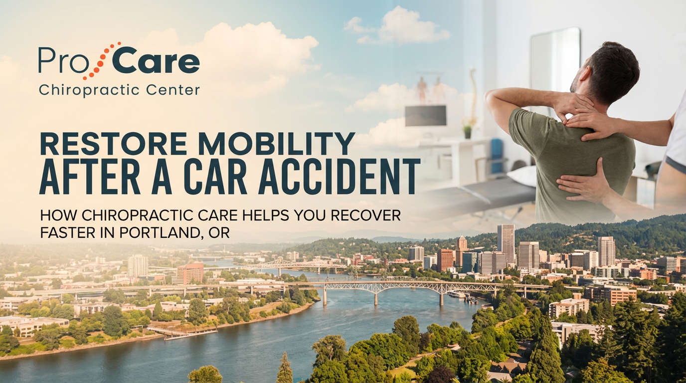 Restore Mobility After a Car Accident How Chiropractic Care Helps You Recover Faster in Portland, OR