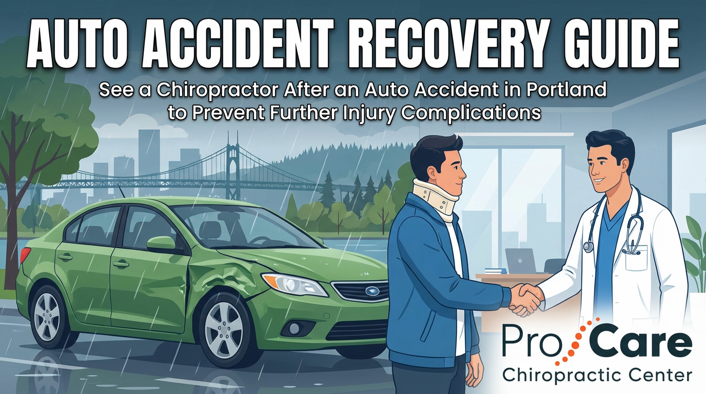 See a Chiropractor After an Auto Accident in Portland to Prevent Further Injury Complications