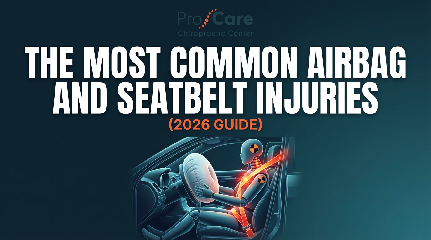 The Most Common Airbag and Seatbelt Injuries