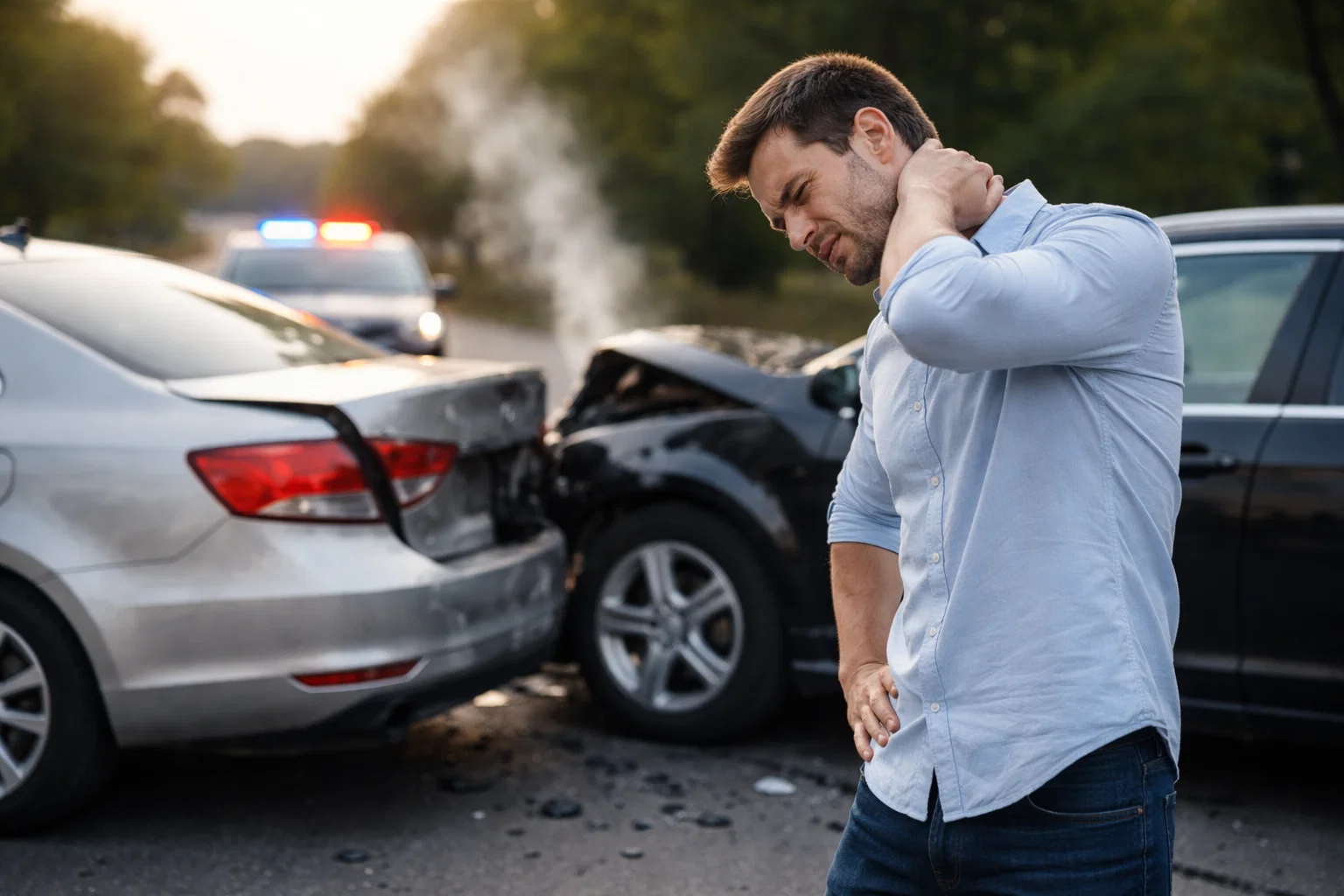 whiplash after a car accident