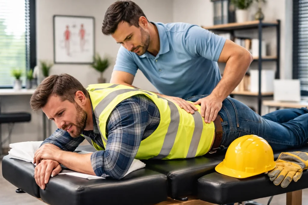 When to See a Chiropractor After a Work Injury