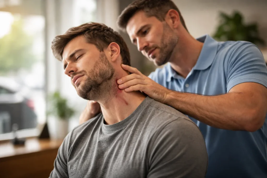 Chiropractic Treatment for Car Accident Neck Pain in Keizer