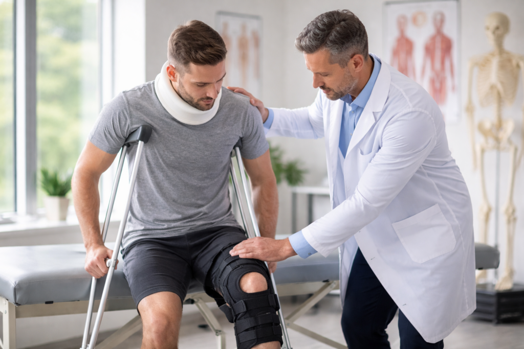 Common Car Accident Injuries That Affect Mobility