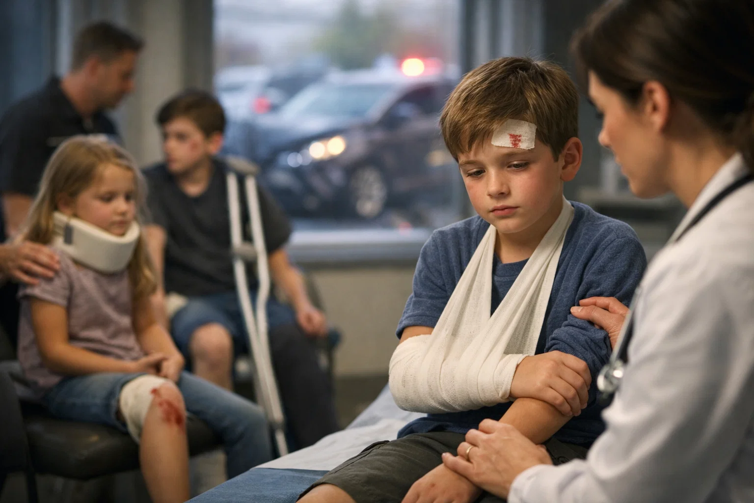 Pediatric Auto Accident Injuries Hillsboro OR | Common Types