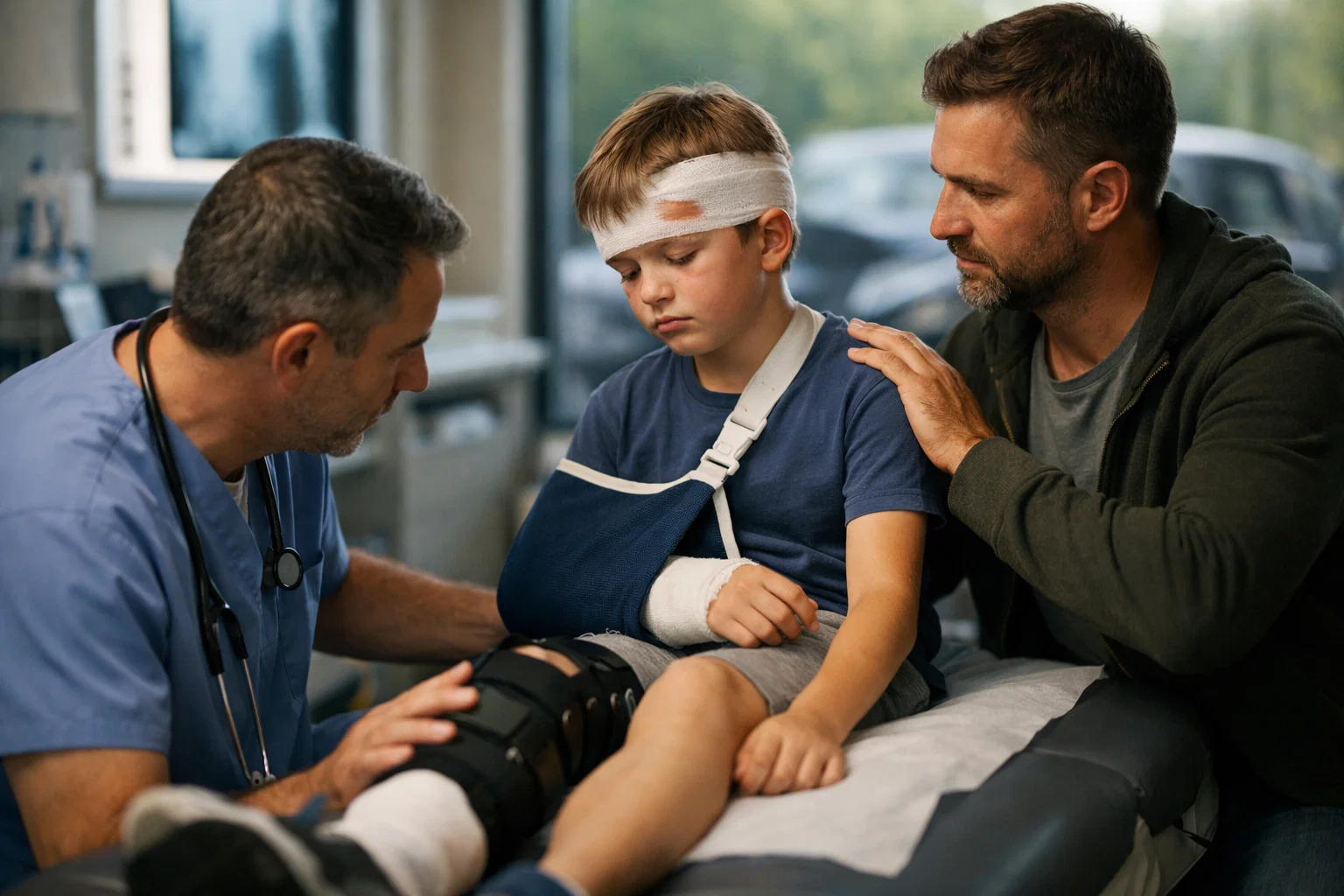 Pediatric Car Accident Injuries in Keizer, Oregon
