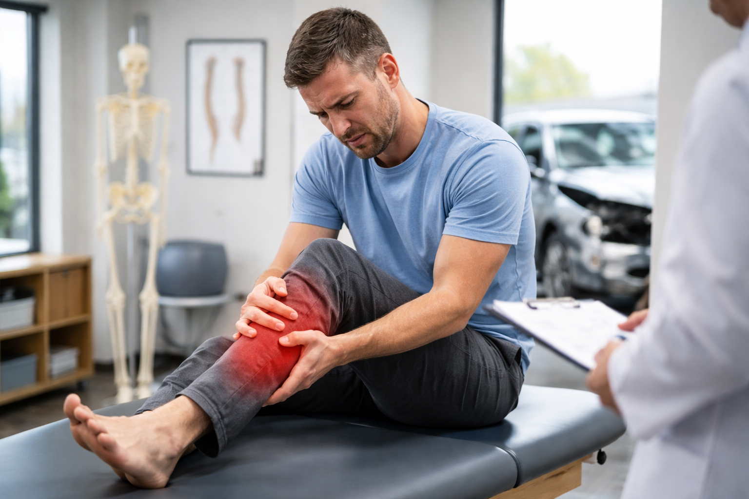 Hidden Car Accident Lower Leg Injuries Hillsboro