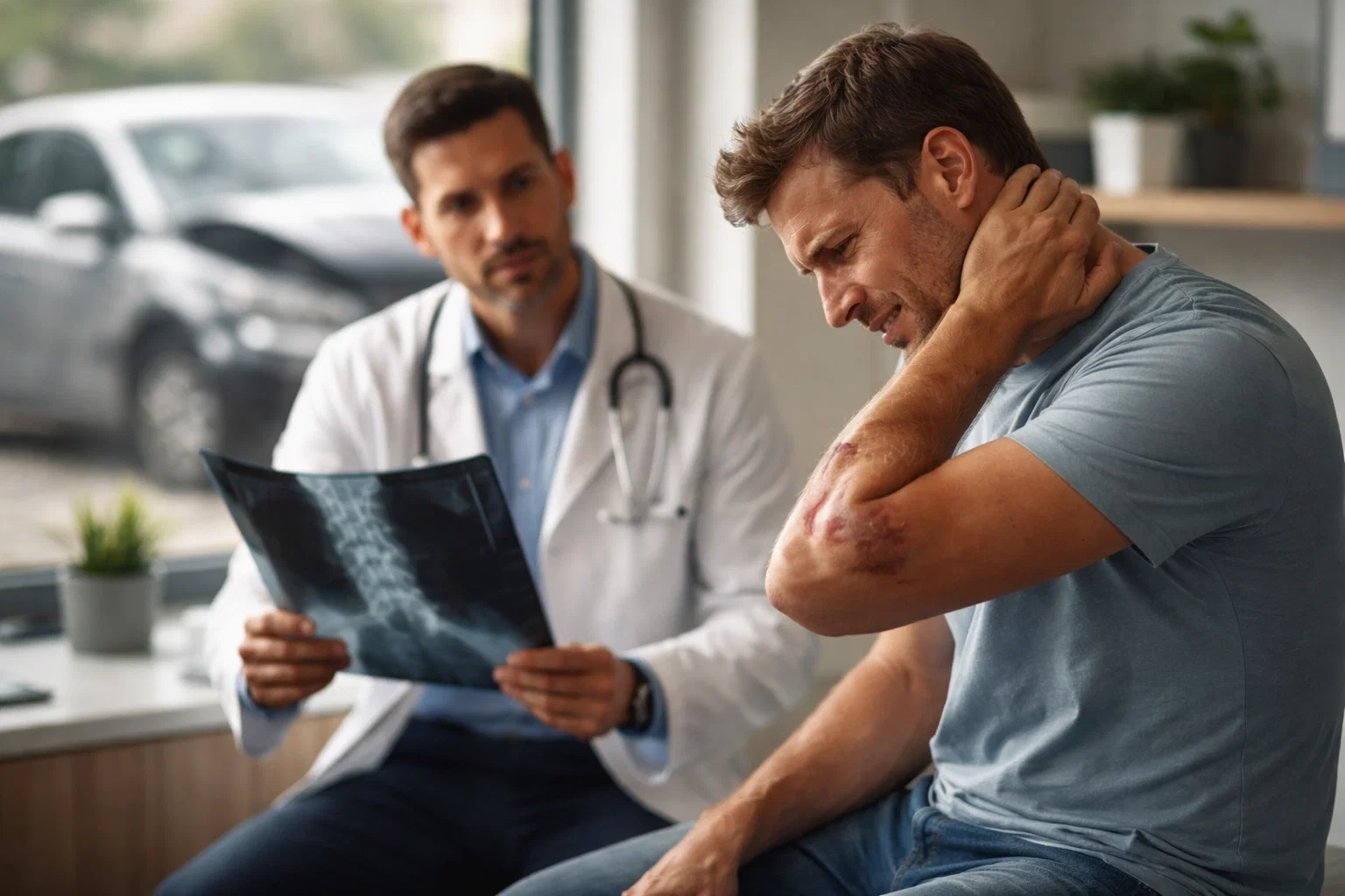 Soft-Tissue Injuries After Car Accident in Hillsboro