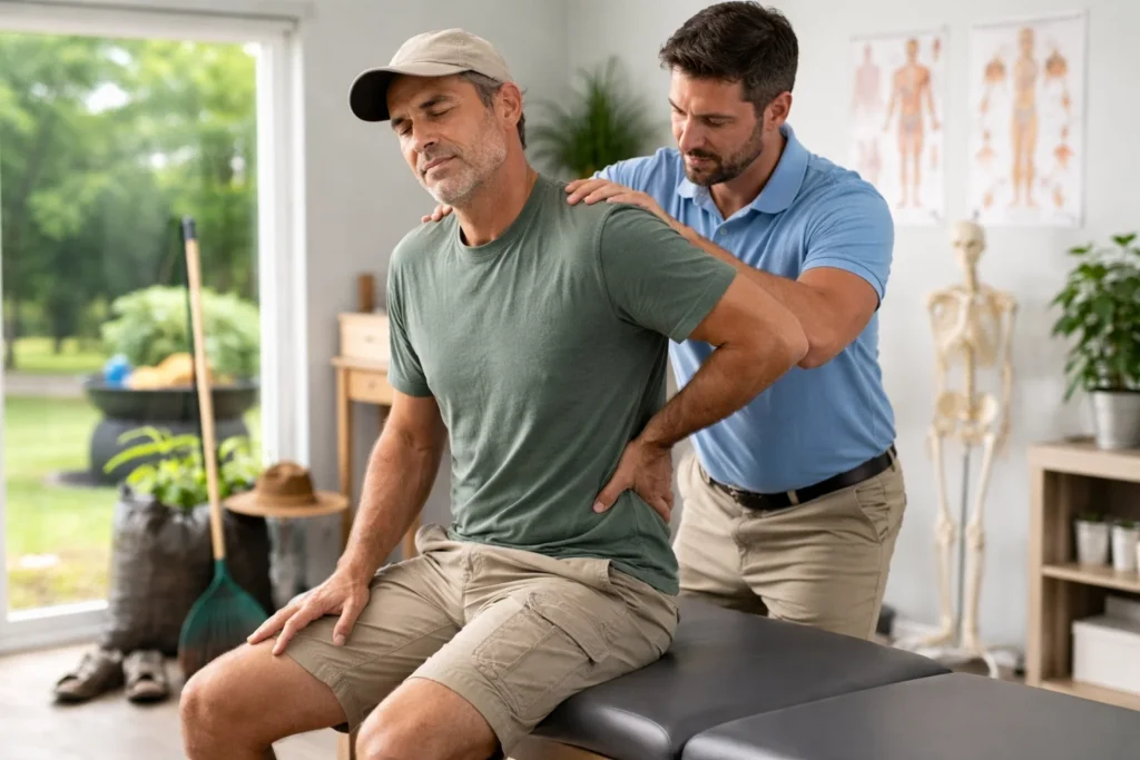 Recovery After Outdoor Activities and Yard Work