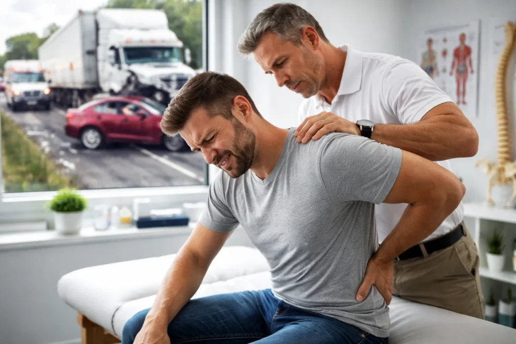 Spinal and Musculoskeletal Injuries After a Truck Accident