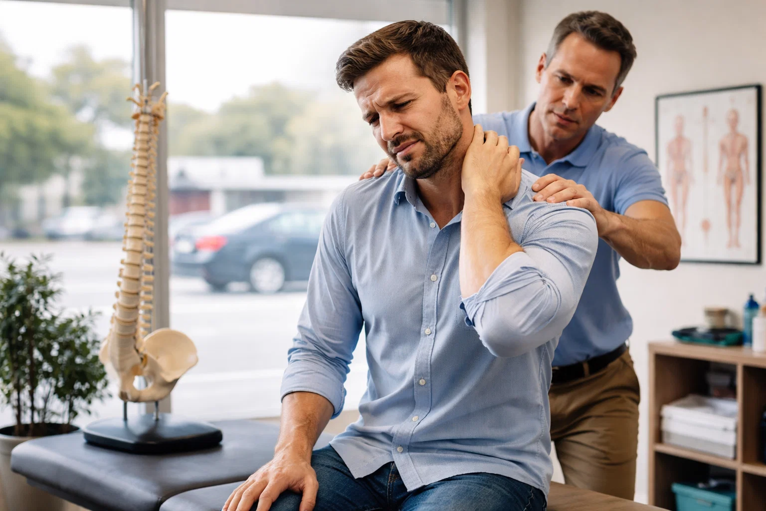 Spinal Misalignment After Car Accident in Keizer Oregon