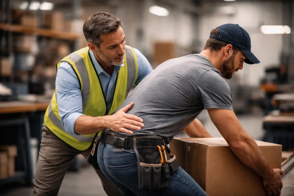 Lower Back Injury at Work in Oregon